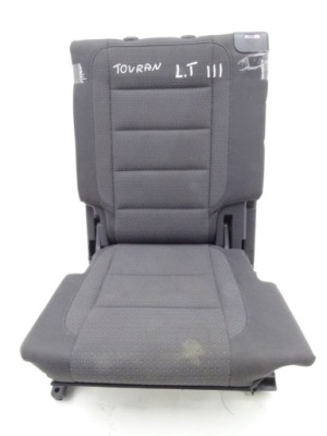 Vw touran i 03- сиденье левый задняя iii ряд фото №1