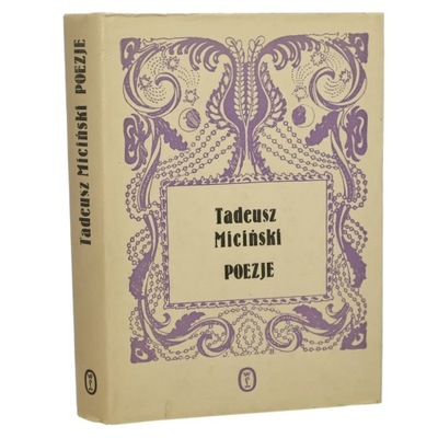 Poezje Tadeusz Miciński [1980]