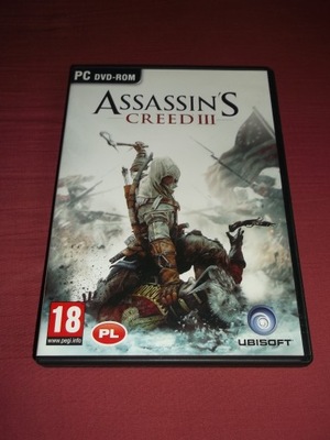 Assassin's Creed III 2 x DVD stanBDB - -Ubisoft