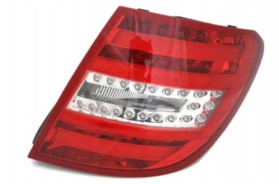 MERCEDES C W204 UNIVERSAL 11-14 FARO PARTE TRASERA DIODO LUMINOSO LED PRAWA^  