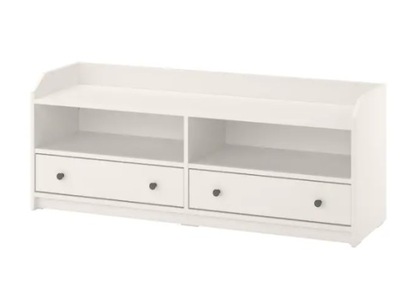 Ikea HAUGA Szafka pod tv, biały138x36x54 cm