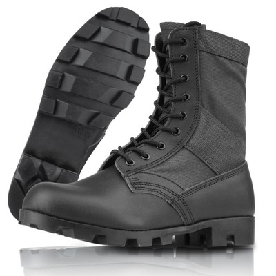 Mil-Tec - Buty wojskowe US Jungle Boots - Czarny - 6