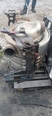 Гасник каталізатор вихлоп scania r фото №1