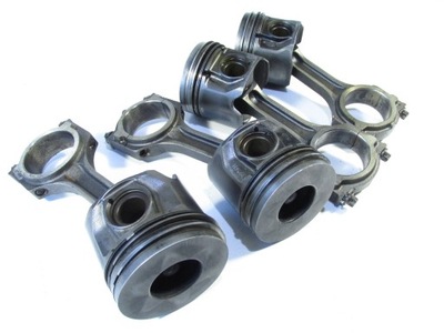 Поршень шатун ford transit 2.4 tddi фото №1