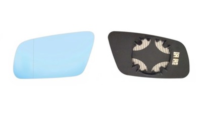 Audi a3 8l a4 b5 a6 c5 lift вкладыш зеркало левая фото №1