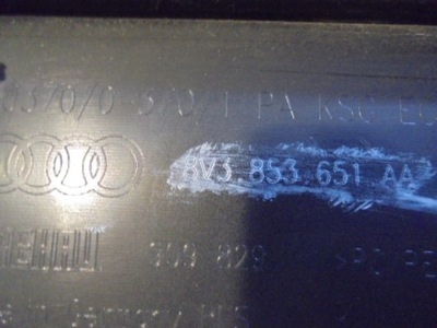 Audi a3 8v lift решётка радиатора решётка радиатора бампера 8v3853651aa фото №1