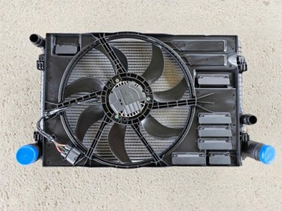 Комплект радиатор вентилятор vw arteon vw t-roc vw passat b8 фото №1