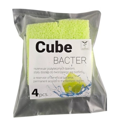 Cube Bacter 4 szt Qual Drop _ Kostka bakteryjna dla krewetek