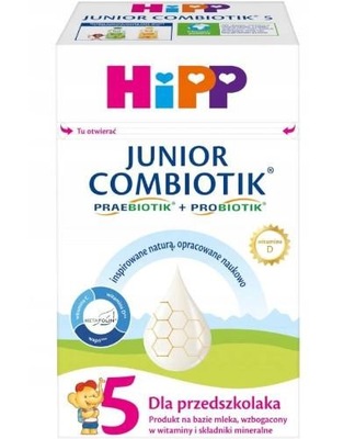 HiPP 5 Junior Combiotik mleko modyfikowane 550g