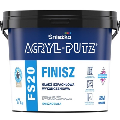 Acryl-Putz FS20 17kg gotowa gładź szpachlowa