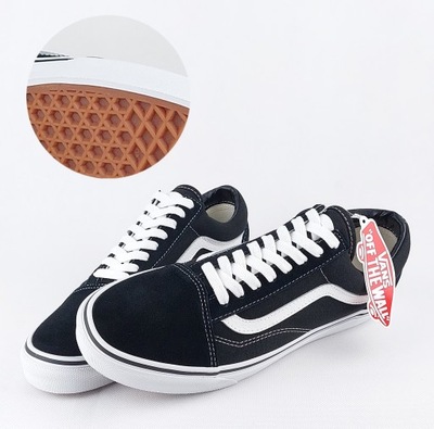 Vans Trampki Buty Vans Old Skool Oryginalne Trampki Czarne r. 38,5