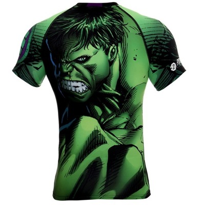 Rashguard short POUNDOUT Marvel Hulk S