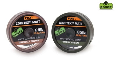 FOX Matt Coretex Weedy Green 20lb - 20m