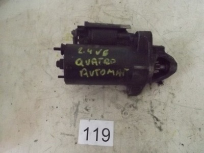 Audi a4 стартер 2,4 v6 автоматическая коробка передач фото №1