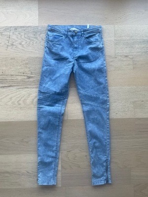 Spodnie cienki jeans H&M DENIM rozm.164