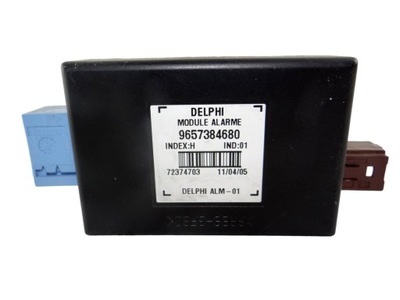 Модуль сигнализация peugeot 407 9657384680 фото №1