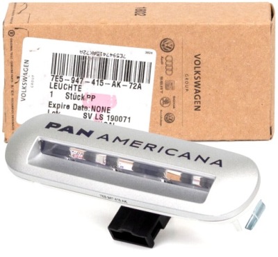 Лампа освітлення поріг салону vw t6 pan american оригінал фото №1
