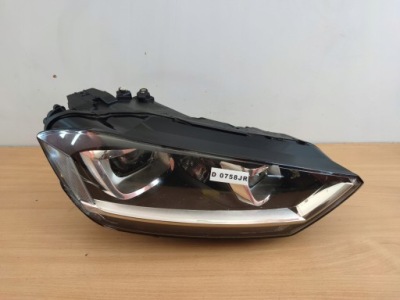 Vw golf sportsvan правая лампа перед bi-xenon led фото №1