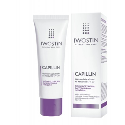 Iwostin Capillin Wzmacniający krem na naczynka SPF 20, 40 ml