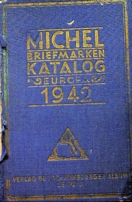 Michel briefmarken katalog Europa 1942 r.