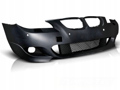 Бампер передній sport do bmw 5 e60 e61 od 2003 do 2007 rok pdc 24mm фото №1