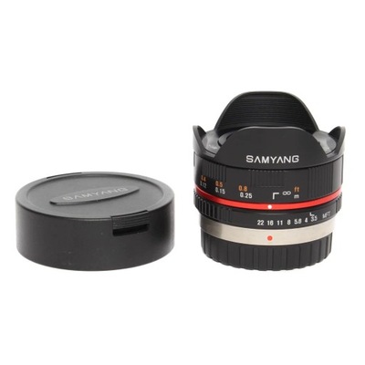 Samyang 7.5/3.5 UMC MFT FISH-EYE (Micro 4/3) STAN BDB+