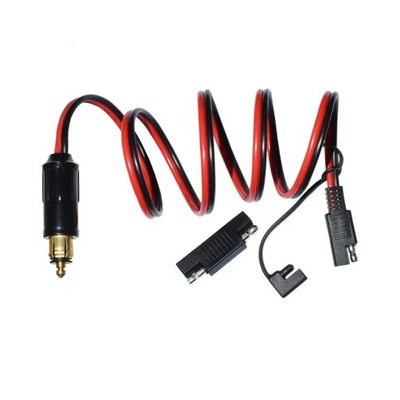 14AWG 100CM CABLE CON CLAVIJA PARA MOTOCYKLA BMW - SAE  