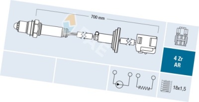 SONDE LAMBDA FAE 75638 