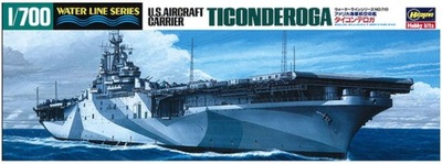 Hasegawa WL710 1/700 U.S. Aircraft Carrier TICONDEROGA