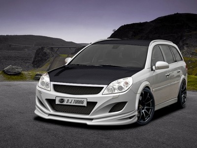 Opel vectra c бампер передний lift dj-tuning фото №1