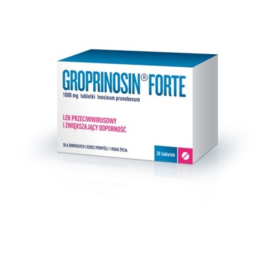 Groprinosin Forte 1000 mg, 30 tabl.