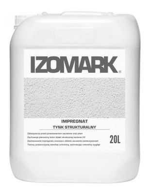 IZOMARK IMPREGNAT TYNK STRUKTURALNY 20L