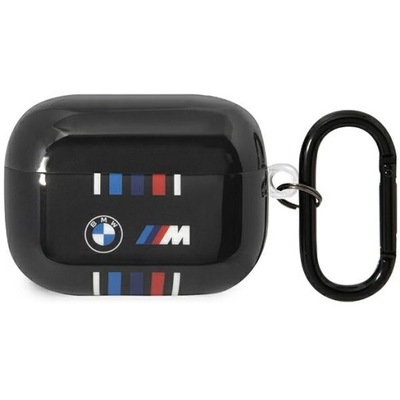 ETUI NA AIRPODS PRO CZARNE LINIE MULTIPLE COLORED BMW