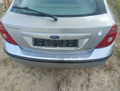 Кришка багажника багажника задня ford mondeo mk3 сріблястий фото №1