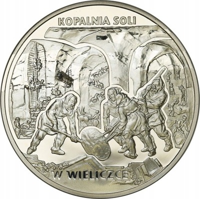 20 złotych 2001 Wieliczka - kopalnia soli – SREBRO