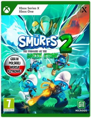 SMERFY 2 Więzień Zielonego Kamienia Smurfs Prisoner Green Stone - PL - XBOX