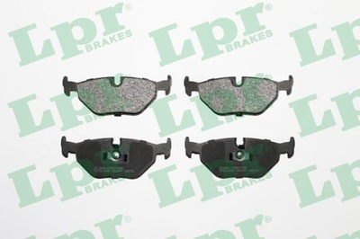 KLOCEK DE FRENADO KPL. PARTE TRASERA BMW 3 (E30), 3 (E36), 5 (E34), 7 (E32), Z1, Z3  