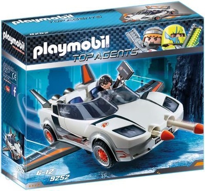 Playmobil Top Agents 9252 Agent P. i racer