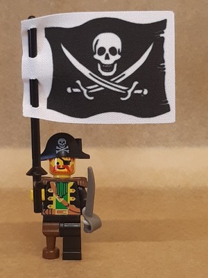 Flaga chorągiew do LEGO Pirates FDP4