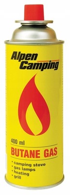 Kartusz gazowy Alpen Camping 400ml EPS! GAZ NABÓJ BARDZO WYDAJNY GAZ !