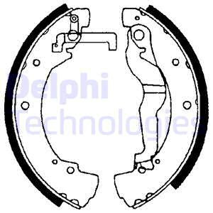 DELPHI LS1656 KOMPLEKTAS APKABŲ STABDŽIŲ 