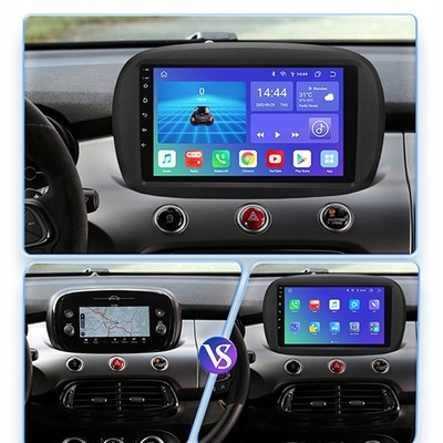 RADIO DSP SIM GPS FIAT 500X 2014 ANDROID 8/128GB  