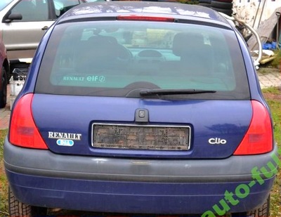 Renault clio ii кришка багажника задня задня багажника код лакофарбового покриття ov460 фото №1