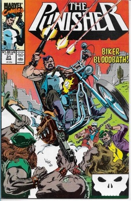 Marvel The Punisher Komiks 31/1990 j.ang