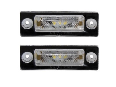 LUCES DIODO LUMINOSO LED TABLAS REJESTRACYJNEJ VW PASSAT TOURAN  