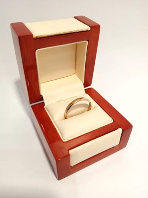 ZŁOTA OBRĄCZKA PRÓBA 585