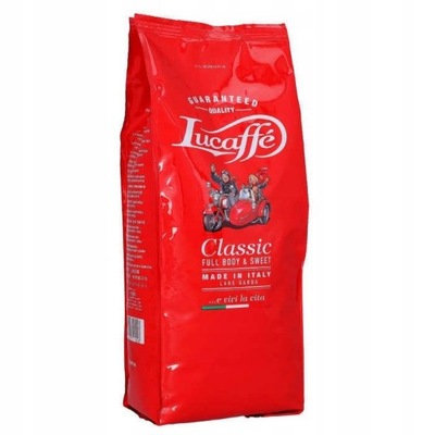 Kawa ziarnista LUCAFFE CLASSIC Włoska ORYGINAŁ