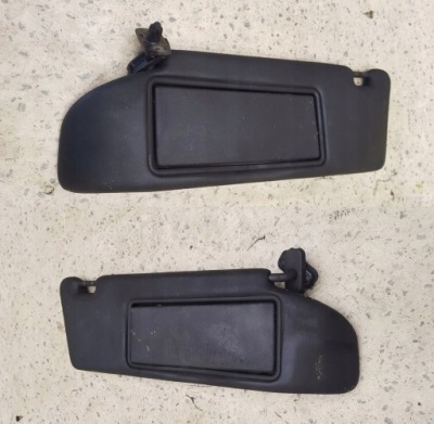 Козырёк защита солнечная левая правая mercedes w140 комплект фото №1