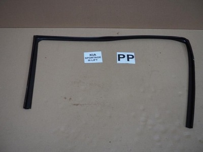 Прокладка стекло дверь правый перед kia sportage iii фото №1