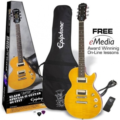 Epiphone Slash AFD Les Paul Special-II - zestaw gitarowy B-Stock